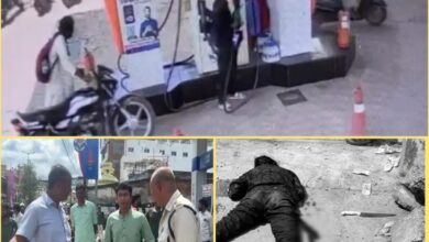 A young woman was brutally murdered at a petrol pump in Ambikapur in broad daylight. A young man arrived with a knife and an air pistol. The crowd apprehended the accused. Watch the video here.