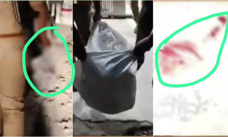 Neck Stuck in Lift: A heartbreaking accident! While loading a bundle of clothes, the lift suddenly began to move. The young man's neck became stuck in the door and was severed from his torso. He died in agony.
