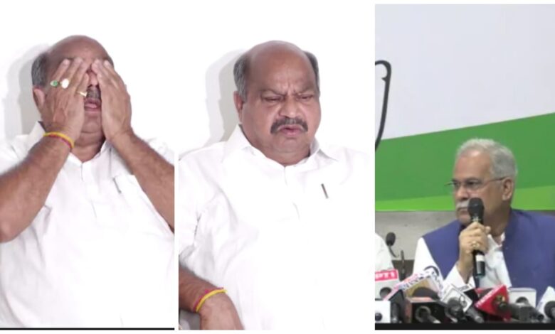 BJP MLA: Honorable former Chief Minister Bhupesh ji...what can I say...! Why did BJP MLA Purandar Mishra say this...? Listen to the video from him here.