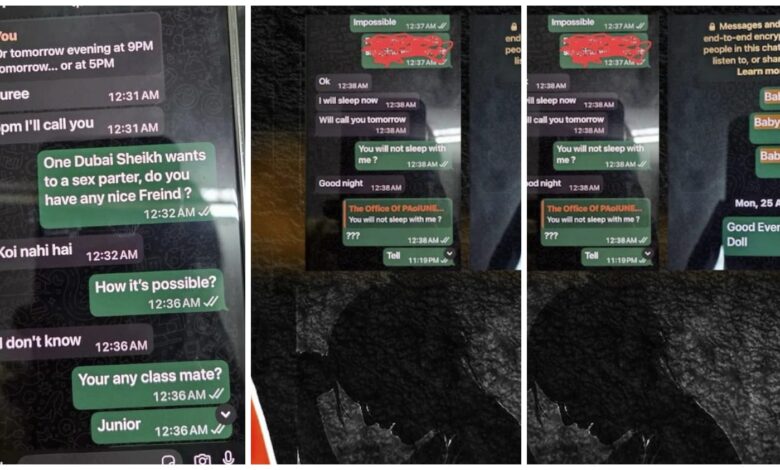 Dirty Manager: Another explosive revelation from Chaitanyananda Saraswati! WhatsApp chat reveals Dubai connection... Baba asks student, "A sheikh wants a 'sex partner'... Do you have a good friend...?" You'll be stunned after reading this.