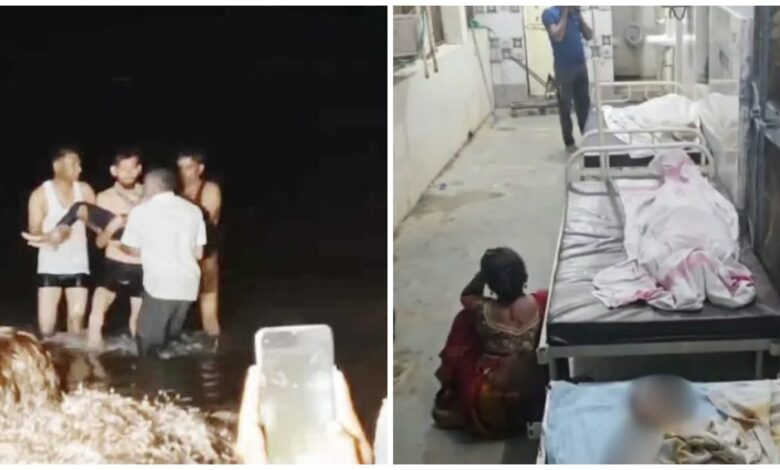 Durga Visarjan: Tragic incident occurred early this morning...! Major accident during Durga idol immersion... 11 killed when tractor-trolley overturned.