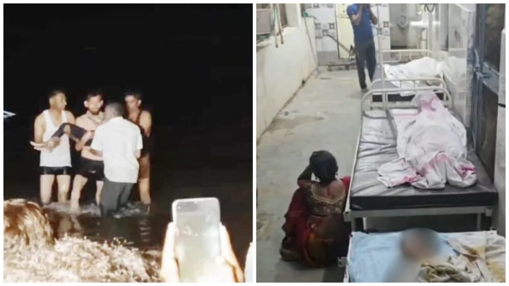 Durga Visarjan: Tragic incident occurred early this morning...! Major accident during Durga idol immersion... 11 killed when tractor-trolley overturned.