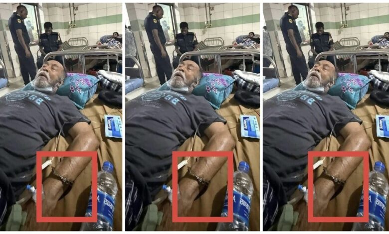 Freedom Fighter's tragic death...! Video of death shackled to a hospital bed goes viral... serious allegations against the government