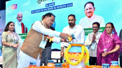 Sujalam Bharat: Chief Minister Sai participated in the workshop organized on the subject of water conservation and water enrichment under 'Sujlam Bharat', our future will be secured by water conservation with public participation - Chief Minister Vishnu Dev Sai
