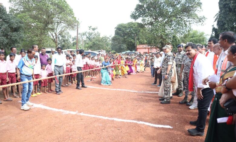 Bastar Olympics 2025: Deputy Chief Minister Sharma inaugurated Bastar Olympics 2025 in the remote forest village of Kachhapal.