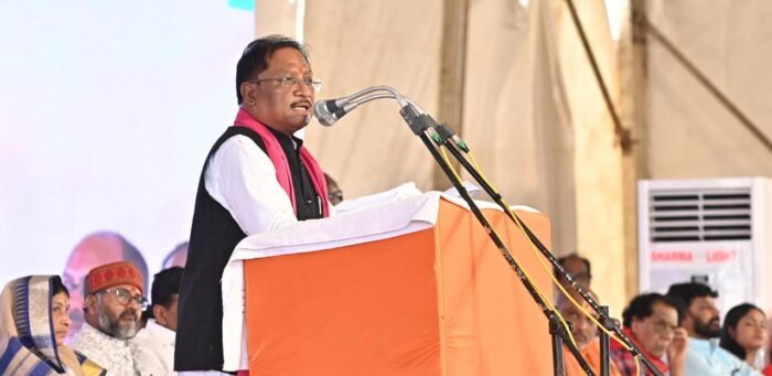 CM Vishnu : मुख्यमंत्री साय पंडवानी महासम्मेलन के समापन समारोह में हुए शामिल, पंडवानी एक ऐसी विधा है, जिसके माध्यम से छत्तीसगढ़ को विश्व में मिली पहचान