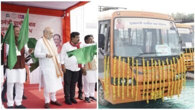 CM Rural Bus Scheme: Union Home Minister Amit Shah launched the Chief Minister Rural Bus Scheme...! 250 villages will get bus service for the first time.