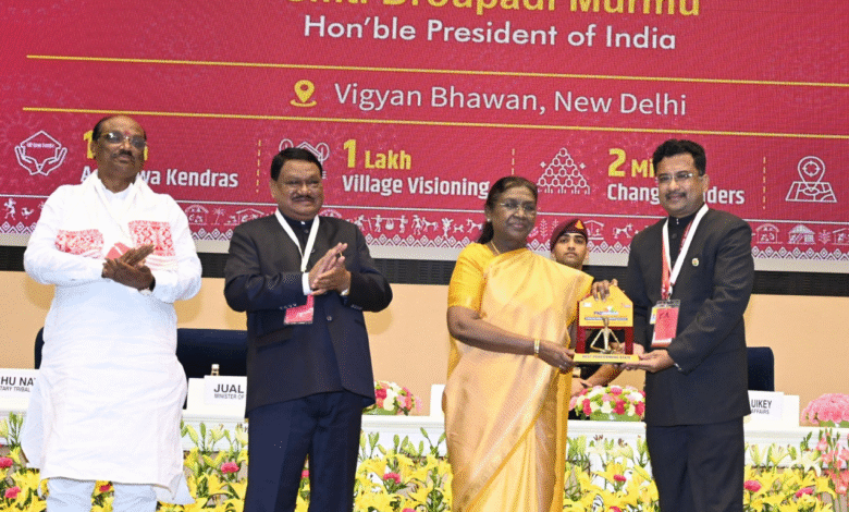 National Honours: Chhattisgarh once again made its mark on the national stage, the President honoured Chhattisgarh, declared the state with the best performance in the Adi Karmayogi Abhiyan and the PM Janman Yojana.
