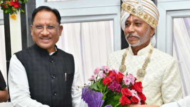 Housewarming Ceremony: Chief Minister Sai attended the housewarming ceremony of Guru Khuswant Saheb, extended birthday wishes to religious leader Guru Baldas Saheb Ji.