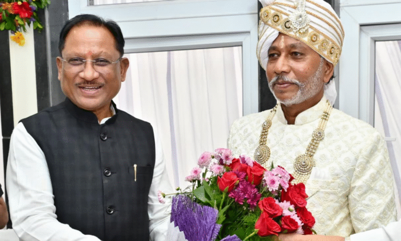Housewarming Ceremony: Chief Minister Sai attended the housewarming ceremony of Guru Khuswant Saheb, extended birthday wishes to religious leader Guru Baldas Saheb Ji.
