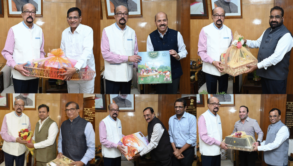 Courtesy Meet : राज्यपाल रमेन डेका से विभिन्न विश्वविद्यालयों के कुलपतियों ने सौजन्य भेंट की