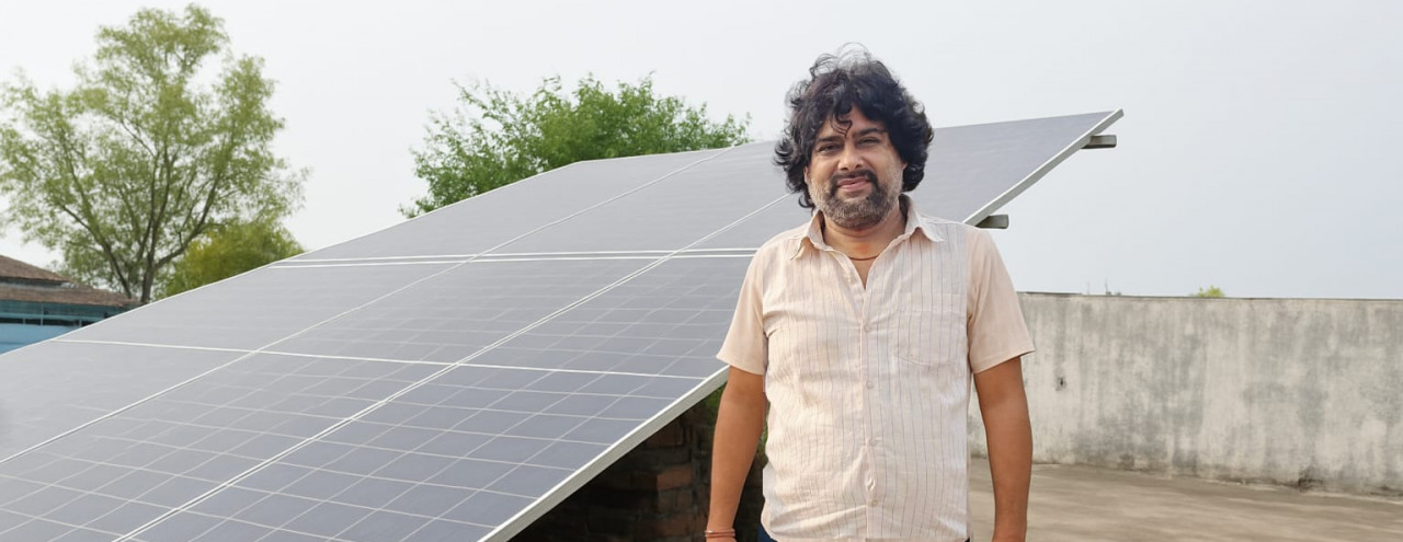PM Surya Ghar: Dhanesh took a step towards environmental protection by installing solar panels, getting double the government subsidy.
