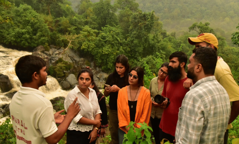 Bastar Rising: 'Bastar Rising' will give national recognition to the cultural, environmental and entrepreneurial spirit of Bastar, visited Garhdhanora, Gobarheen and Honhed waterfalls.