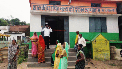 Gariaband: The construction of a fair price shop-cum-warehouse in Malgaon facilitated the safe storage of food grains, and villagers began receiving rations on time.