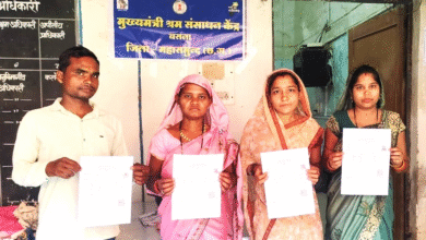 CG Labour Department: Registered labourers get benefits of various schemes including education, health, tool assistance, more than Rs 4 crore 68 lakh distributed to 14 thousand 788 labourers in Mahasamund district.