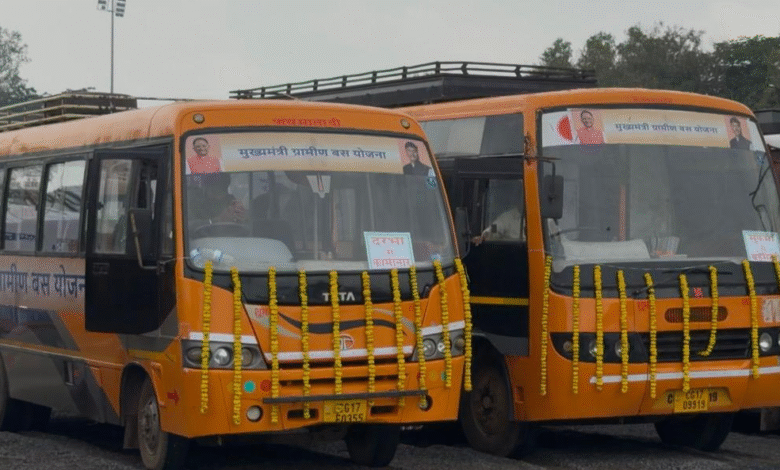 CM Bus Yojana: Bus facility reaches 250 villages through Chief Minister Rural Bus Scheme, successful implementation in Bastar and Surguja divisions