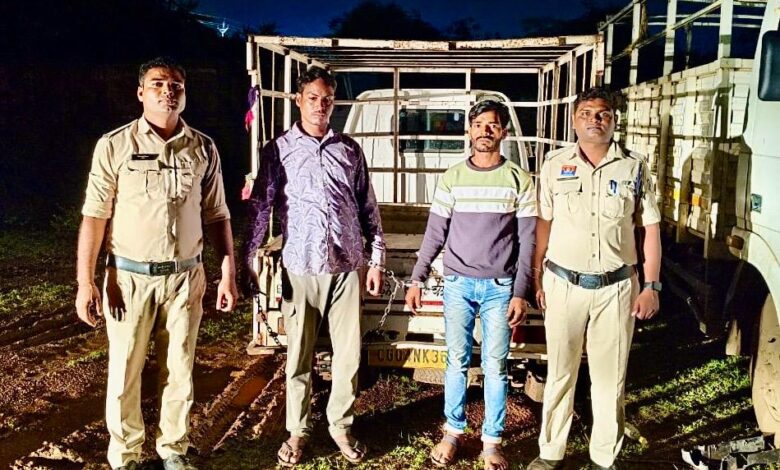 MS Plate Thief: Tilda Nevra Police take major action...! Two accused of stealing MS plates from a railway underpass were arrested within hours. Video