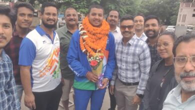 Asian Youth Games: The prince of Chhattisgarh brought India pride at the Asian Youth Games! The Muay Thai player received a grand welcome in Raipur... Union Sports Minister and P.T. Usha congratulated him.
