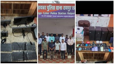 Operation Cyber ​​Shield: Raipur Range Cyber ​​Team takes powerful action! Transactions worth crores of rupees in 500+ mule bank accounts...China was controlling them...4 accused arrested