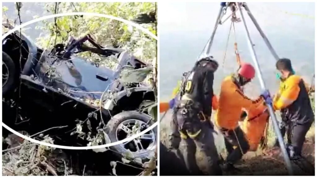 Tragic Accident : रायगढ़ में भीषण सड़क हादसा…! 500 फीट गहरी खाई में गिरी Thar…वाहन सवार सभी 6 की मौत…शव लोकेशन ट्रेस करने लेना पड़ा ड्रोन का हेल्प