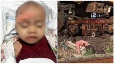 BSP Train Accident Update: 11 killed in Bilaspur train accident! An injured child was found among the debris... No trace of his parents... Watch the video here.