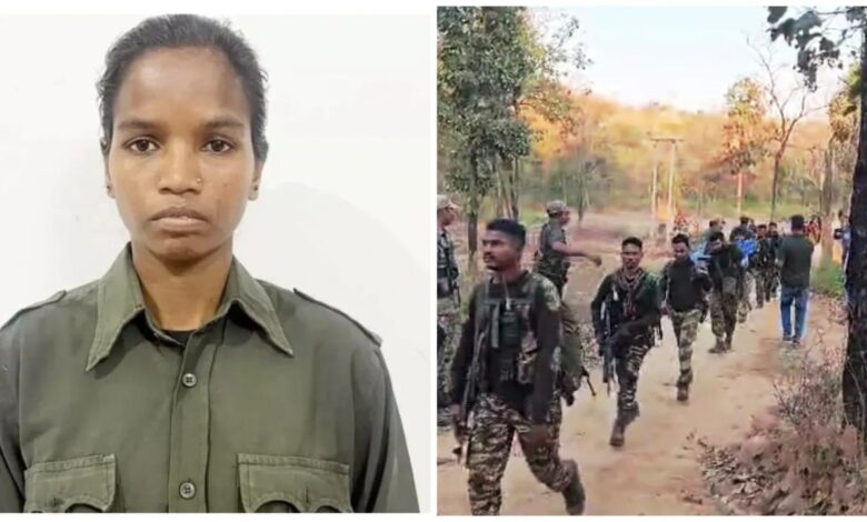 Hardcore Naxalite Surrenders: Major breakthrough in Khairagarh...! Female Naxalite Kamala Sori, carrying a bounty of ₹17 lakh, surrenders...involved in several violent incidents...see list here