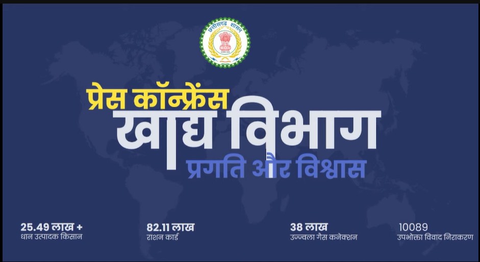 Record Performance: Chhattisgarh's achievements in food security and farmer welfare in two years...! Secretary Reena Kangale provided point-wise information in the PC...see here