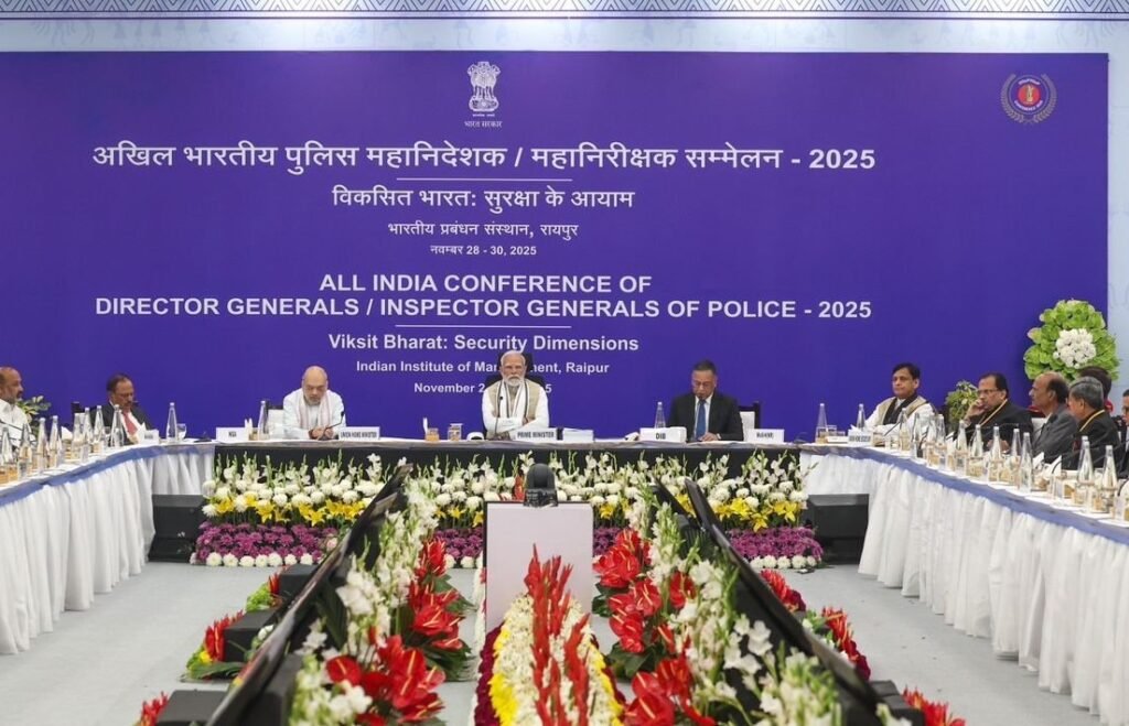 Last day on DG-IG Conference : PM मोदी ने सुरक्षा पर किया गहन मंथन…! आर्टिफिशियल इंटेलिजेंस से पुलिसिंग…ब्रेकफास्ट से फोटो सेशन तक…DG-IG कांफ्रेंस में नई दिशा तय…यहां देखें