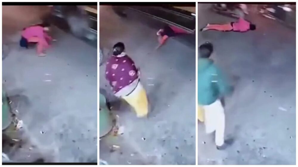 Girl Jumps in Front of Truck: A disturbing incident! While eating a samosa, a young woman suddenly jumped in front of a truck... Watch the horrifying video here.