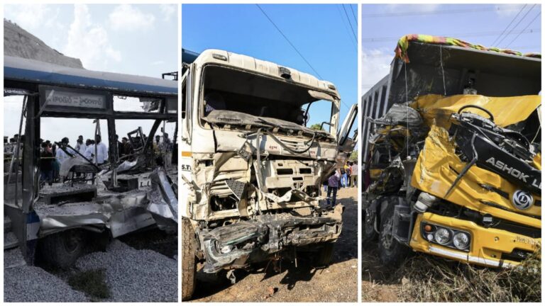 Road Accident Tragedy: A cruel twist of fate was witnessed in just 24 hours! Over 60 people lost their lives in road accidents from Rajasthan to Telangana.