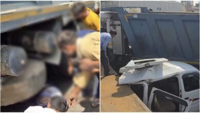 Dumper Wreaked Havoc: News of another tragic road accident! Dumper wreaks havoc... crushes 5 vehicles... 10 dead, 40 critical