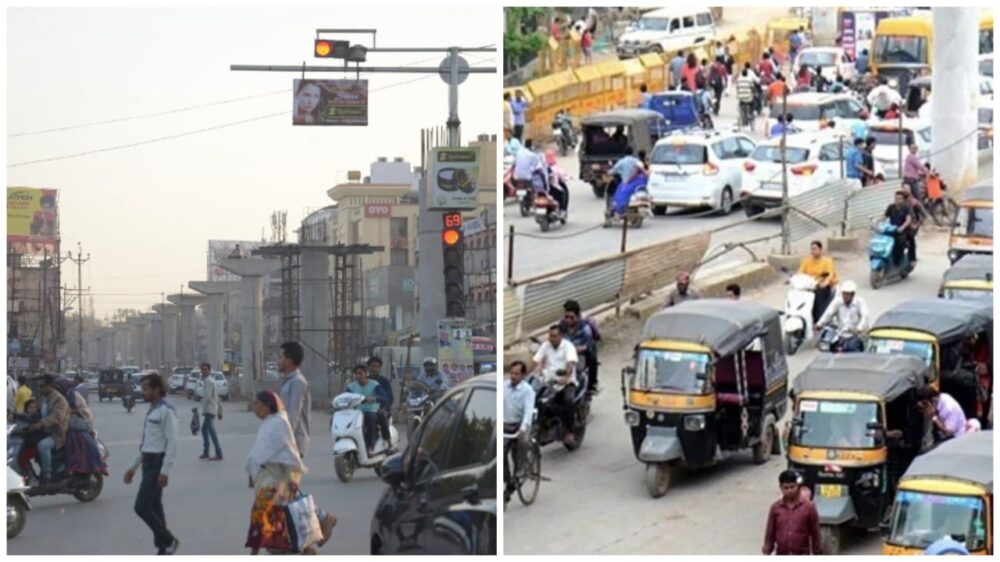 Sky Walk: Big news...! For a month, the route from Shastri Chowk to Jaistambh will be a one-way street...a major change in the traffic system...watch the video here.