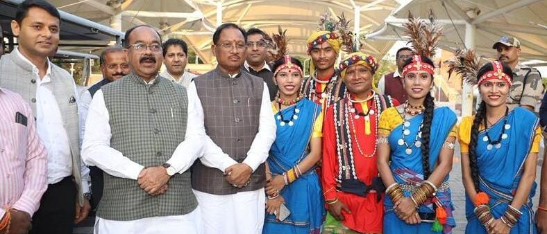 CM Vishnu: Prime Minister Narendra Modi further strengthened the legacy of the Iron Man, Chhattisgarh Chief Minister participated in the Bharat Parv organized on the 150th birth anniversary of Sardar Patel