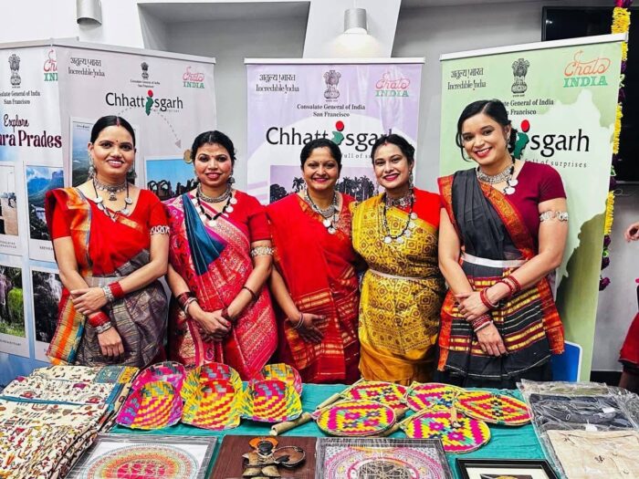 NACHA Bay Area Chapter: Chhattisgarh's culture spread its colours abroad; NACHA Bay Area Chapter participated in the Chhattisgarh State Foundation Day celebrations organised by the Indian Embassy in San Francisco, USA.