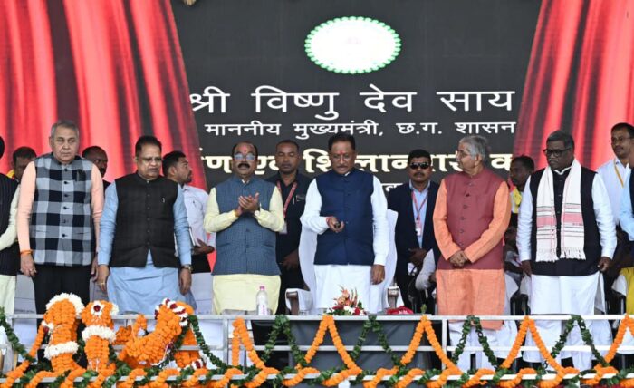 Tribal Pride Day Program: Chief Minister Vishnudev Sai inaugurated and performed Bhoomi Pujan of development works worth more than Rs 329 crore.