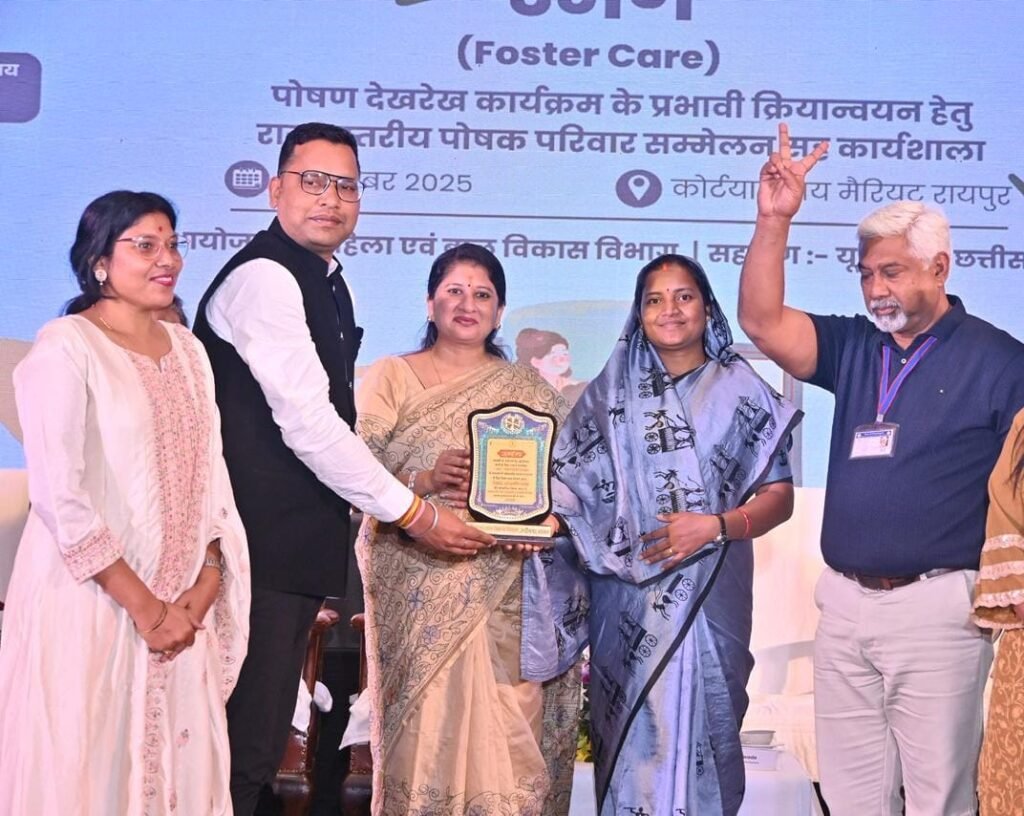 State Level Honour : राजधानी में चमका जांजगीर-चांपा का नाम…! DCPO गजेंद्र सिंह जायसवाल को राज्यस्तरीय सम्मान…बच्चों की सुरक्षा और पोषण में उत्कृष्ट प्रदर्शन