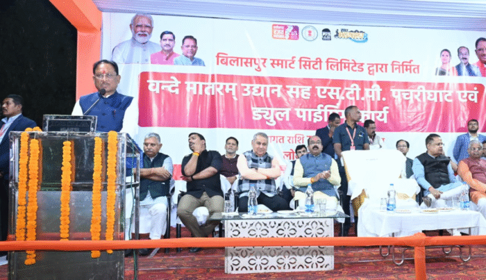 CM Vishnu: Prime Minister Narendra Modi is working to advance the tribal society of the country, a life-size statue of Lord Birsa Munda will be installed in Bilaspur city.