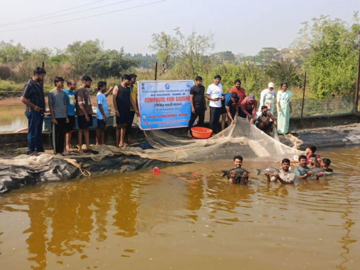 Agricultural Science Centre Raipur: Mixed fish farming training completed at Agricultural Science Centre Raipur