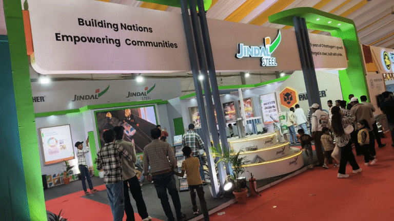 CG Rajyostav: Jindal Steel's grand stall at Chhattisgarh State Festival