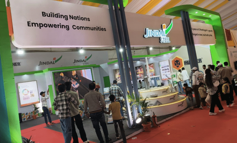 CG Rajyostav: Jindal Steel's grand stall at Chhattisgarh State Festival