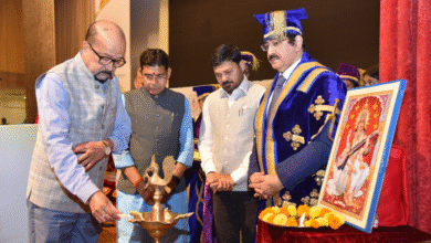 Governor Ramen Deka: Chhattisgarh is progressing in every field... The Governor presented medals to meritorious students at the convocation ceremony of OFT University.