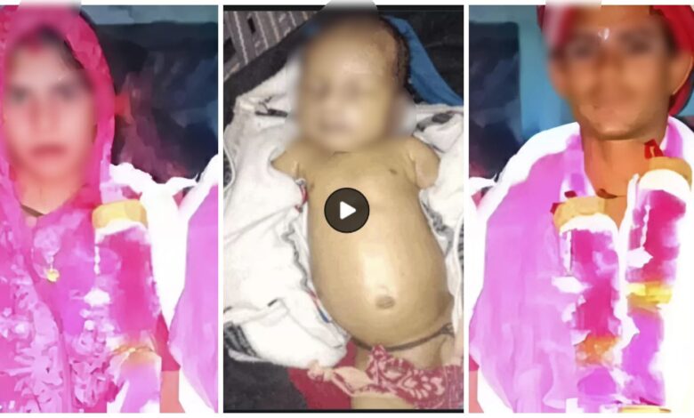 Tragic incident in Bhind: Mother strangled her 30-day-old newborn to death! Even when her husband protested, she cut off his genitals... See the reason behind the horrific incident here.
