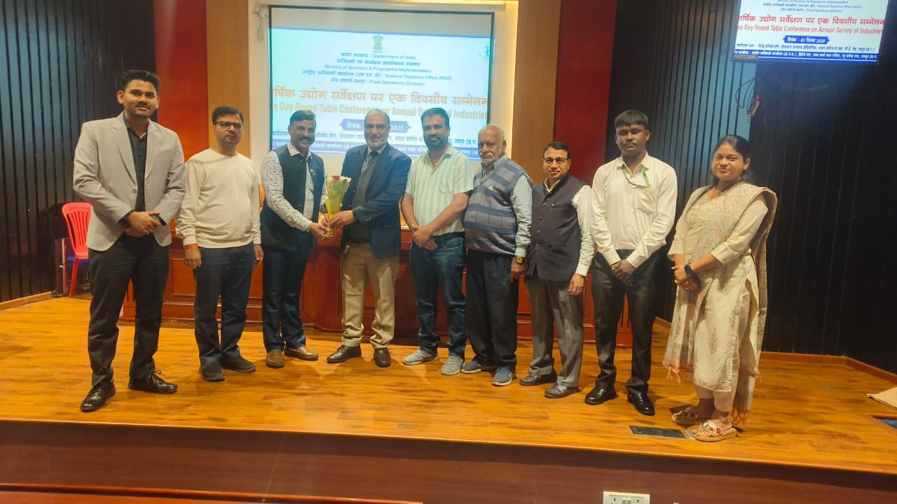 CG Chamber : NSO के वार्षिक उद्योग सर्वेक्षण पर रायपुर में गोलमेज सम्मेलन…! छत्तीसगढ़ चेम्बर ऑफ कॉमर्स का प्रतिनिधिमंडल हुआ शामिल…नीति-निर्माण में सांख्यिकीय डेटा की अहमियत पर जोर