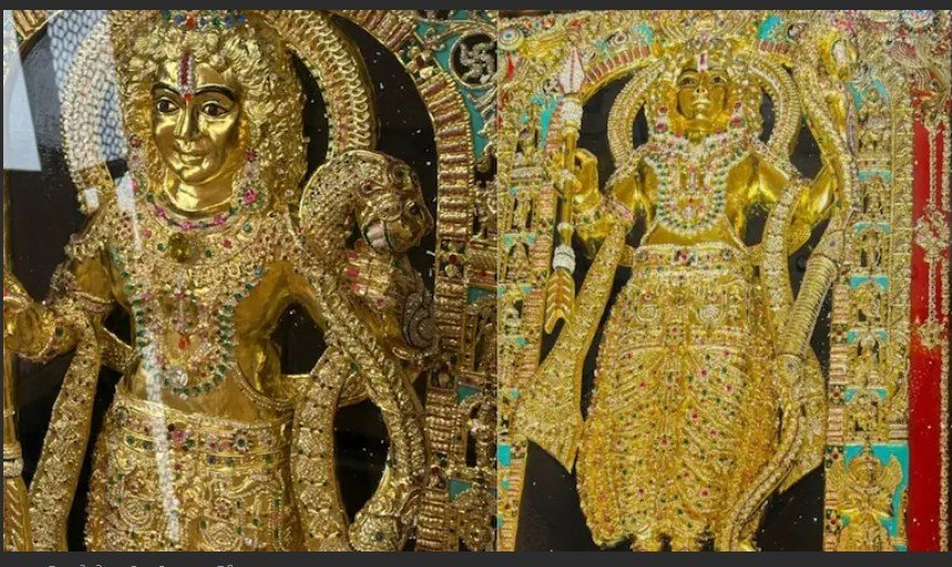 Ayodhya Ram Mandir : राम नगरी अयोध्या को मिला अनमोल उपहार…! अनजान भक्त ने दान की सोने-चांदी-हीरों की बहुमूल्य राम प्रतिमा…कीमत 25–30 करोड़ आंकी गई…यहां देखें