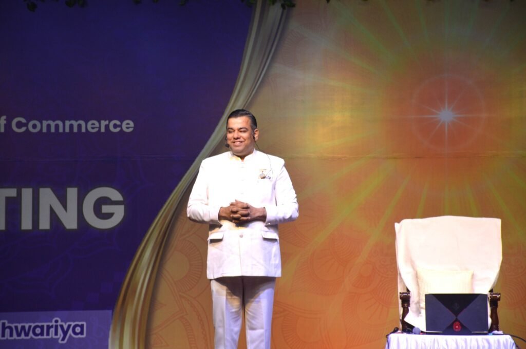 Rajyoga Meditation : BK शक्तिराज सिंह का मेडिटेशन चैलेंज…! सचिन से लेकर अमिताभ-अंबानी का दिया उदहारण…मुश्किल हालात में भी स्थिर रहने पर दिया जोर