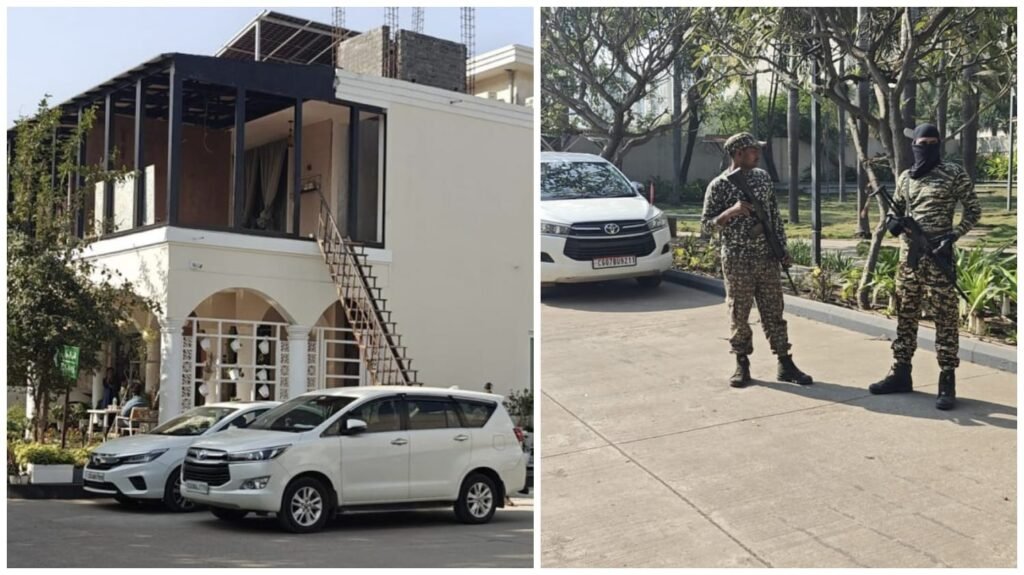 Raids on Iron Traders : रायपुर में आयकर की बड़ी छापेमारी…! लोहा और जमीन कारोबारियों पर आयकर का शिकंजा…40 से 50 ठिकानों पर कार्रवाई…CRPF तैनात