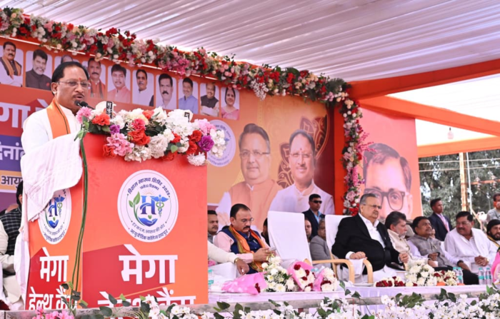 Mega Health Camp : ‘मनखे–मनखे एक समान’ की भावना का सजीव रूप, रायपुर में निःशुल्क मेगा हेल्थ कैम्प