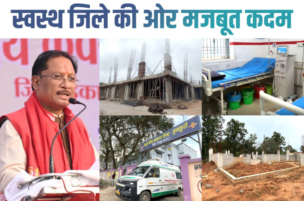 Jashpur Development : सीएम साय का विजन साकार, जशपुर में स्वास्थ्य सेवाओं का विस्तार