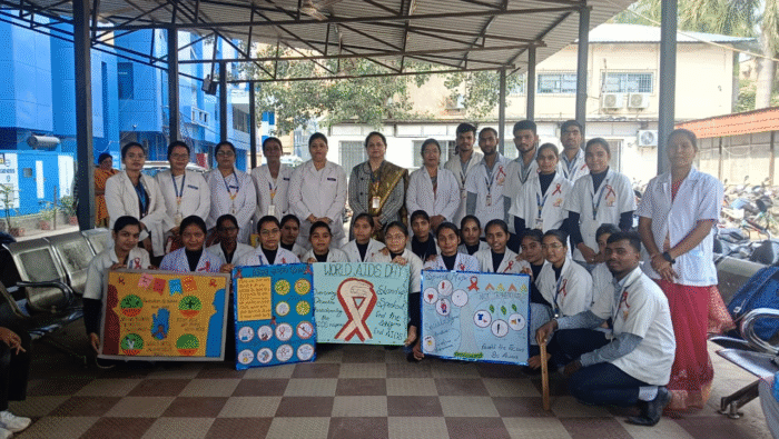 World AIDS Day : सिम्स बिलासपुर में विश्व एड्स दिवस पर जागरूकता कार्यक्रम एवं नुक्कड़ नाटक का आयोजन