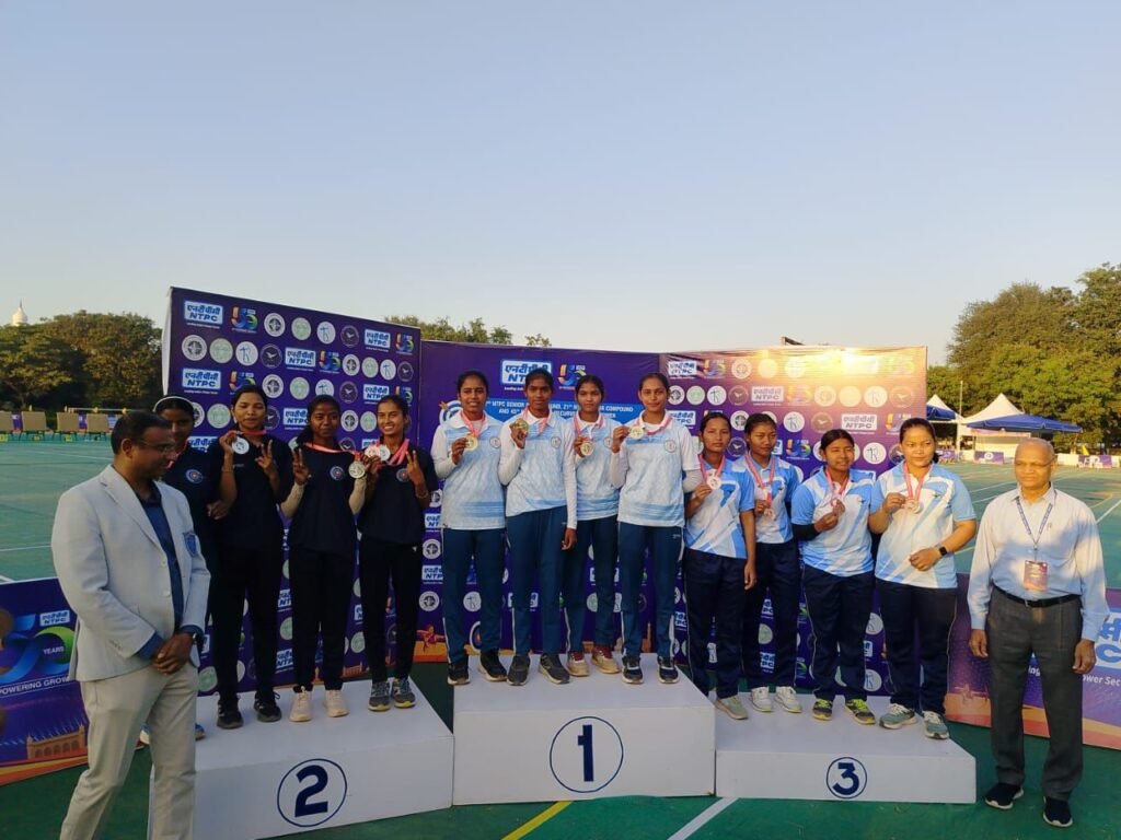 National Archery : राष्ट्रीय तीरंदाजी की चमक…! तेलंगाना में छत्तीसगढ़ का जलवा…विकास और चांदनी ने सीनियर वर्ग में जीते मेडल…गोल्ड-सिल्वर सहित झोली में 4 मेडल